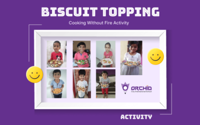 Biscuit Topping Cooking without fire activity