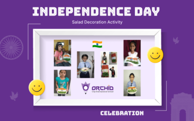 Independence day Salad Decoration activity