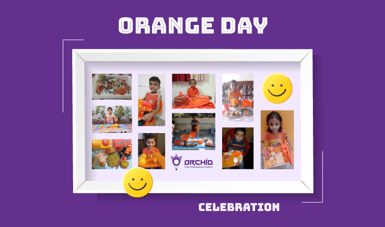 Orange Day Celebration by Orchid City International School, Amravati